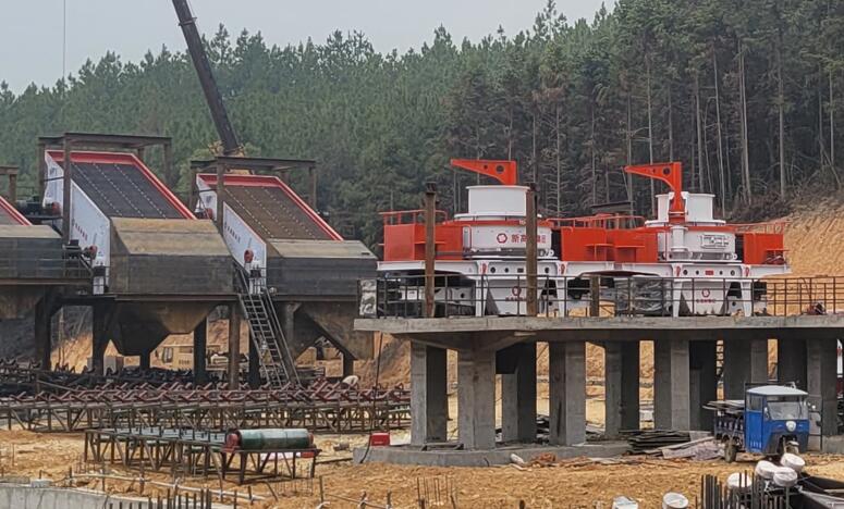 Vertical shaft impact sand making machine