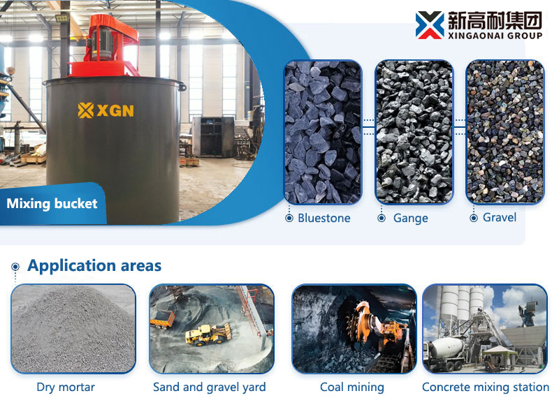Xingaonai mining mixing barrel structure principle and advantages